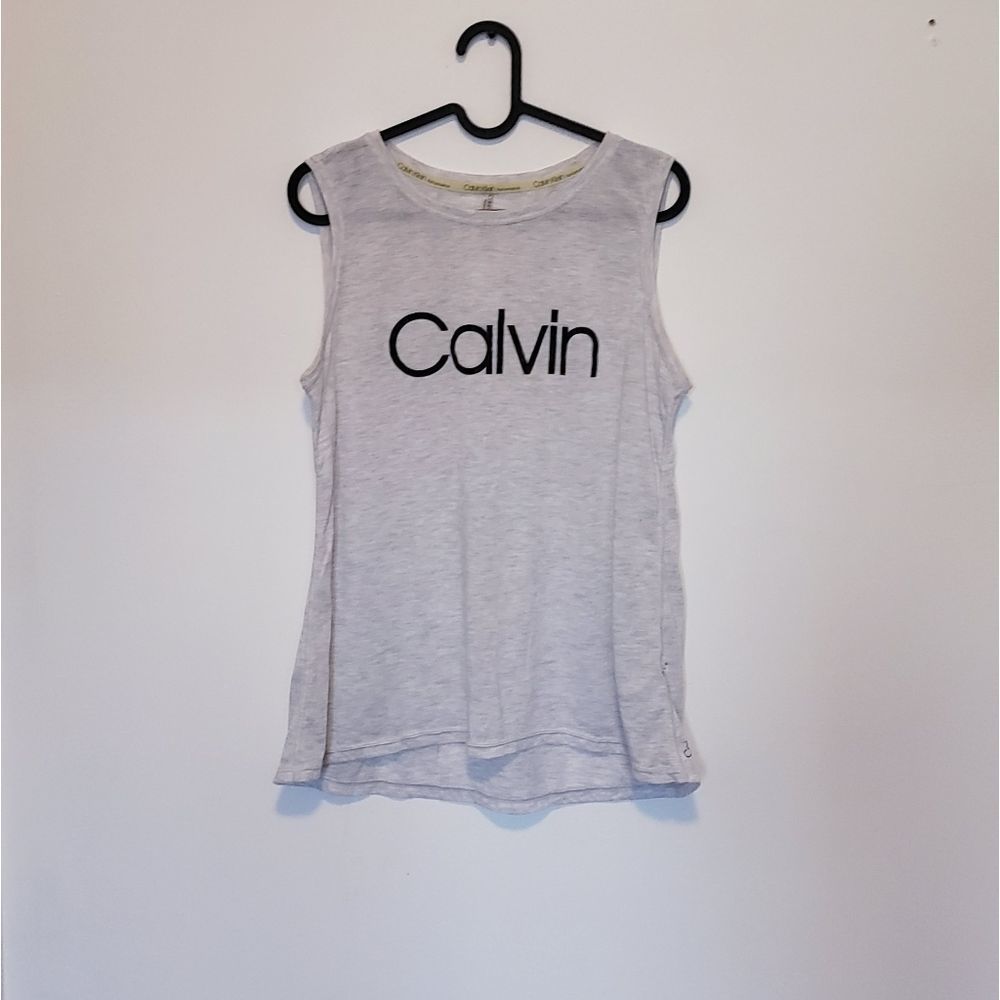 Like New⭐ Grey Calvin klein muscle tee